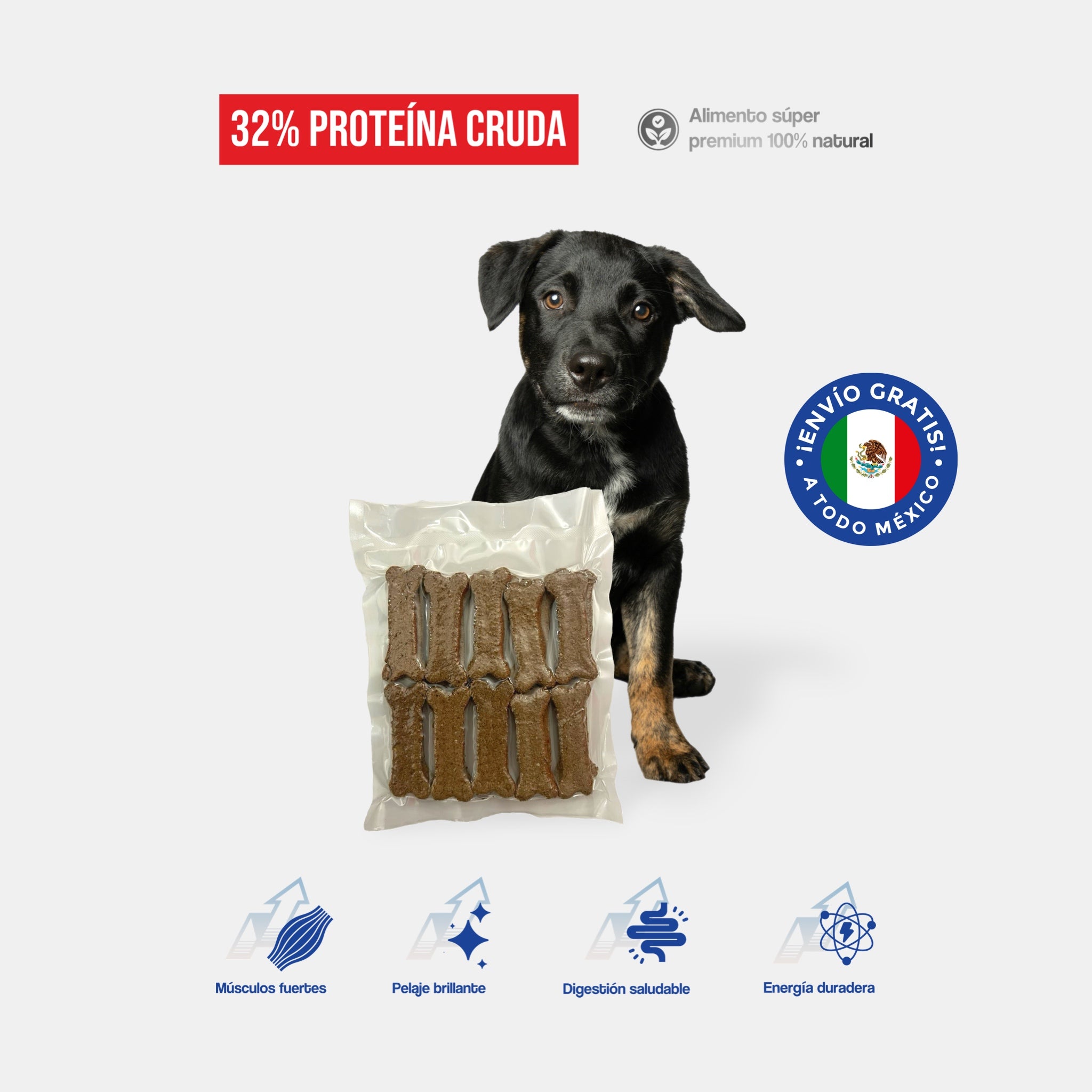 ChurroDog – 20 Galletas Naturales para Perros Felices