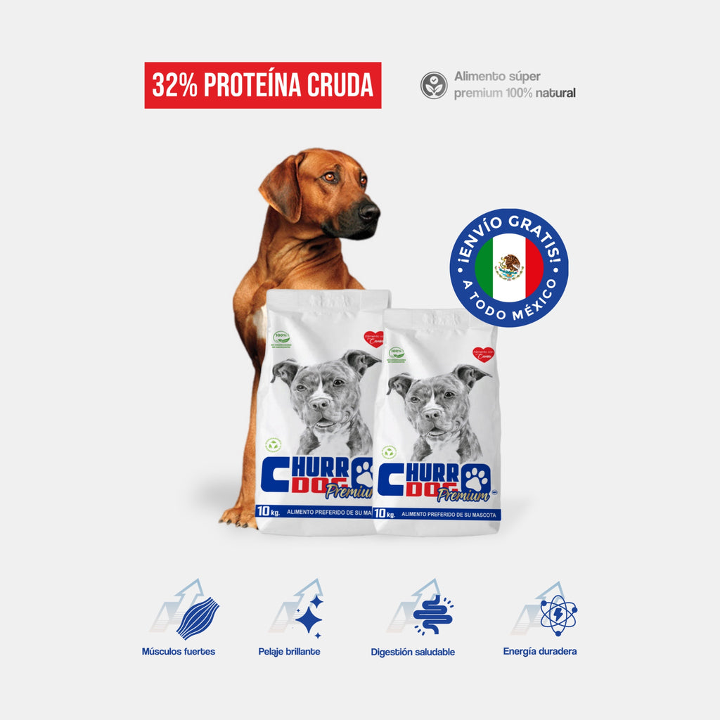 ChurroDog 20 kg – Pack para perros grandes
